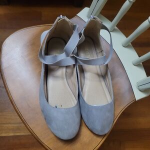 Flats with Ankle Strap